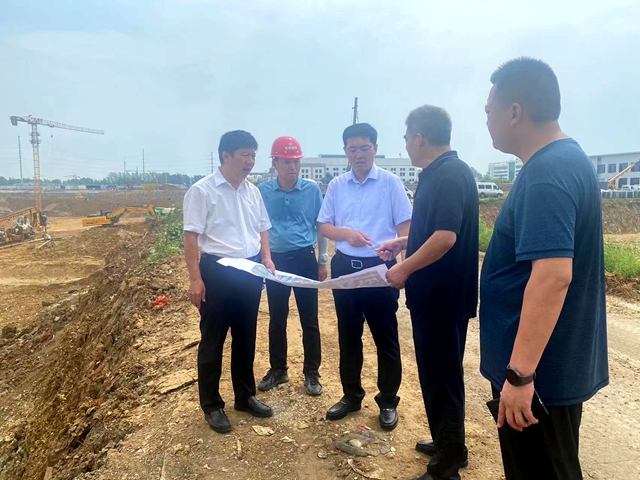 马培安来北辛街道督导重点项目建设工作-楼盘动态-资讯-滕州房产网
