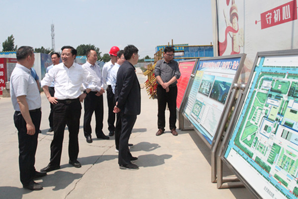 枣庄市住建局来我市调研建筑业,房地产业发展情况