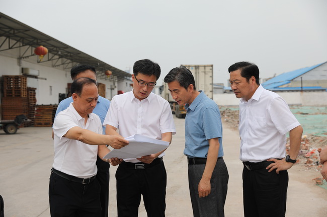 王涛调研重点项目建设工作-楼盘动态-资讯-滕州房产网-滕州信息港房产